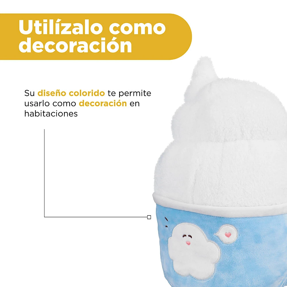 Peluche Miniso Helado Guji Guji Felpa 23x30 cm