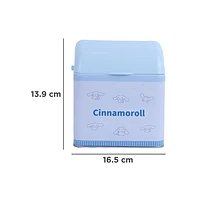 Organizador Sanrio Cinnamoroll De Escritorio Aluminio Azul 16.5x13.9x10 cm