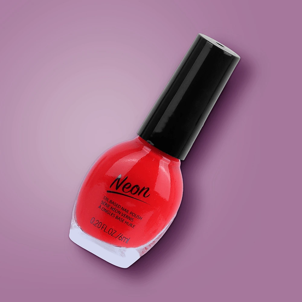 Esmalte Para Uñas Neon 01 Rojo 6 ml