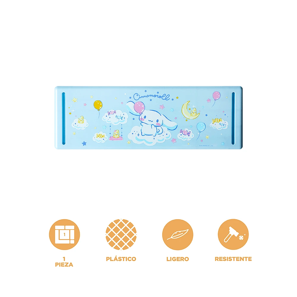 Estante Sanrio Cinnamoroll Apilable Sintético Azul 35.3x12.3x13.6 cm