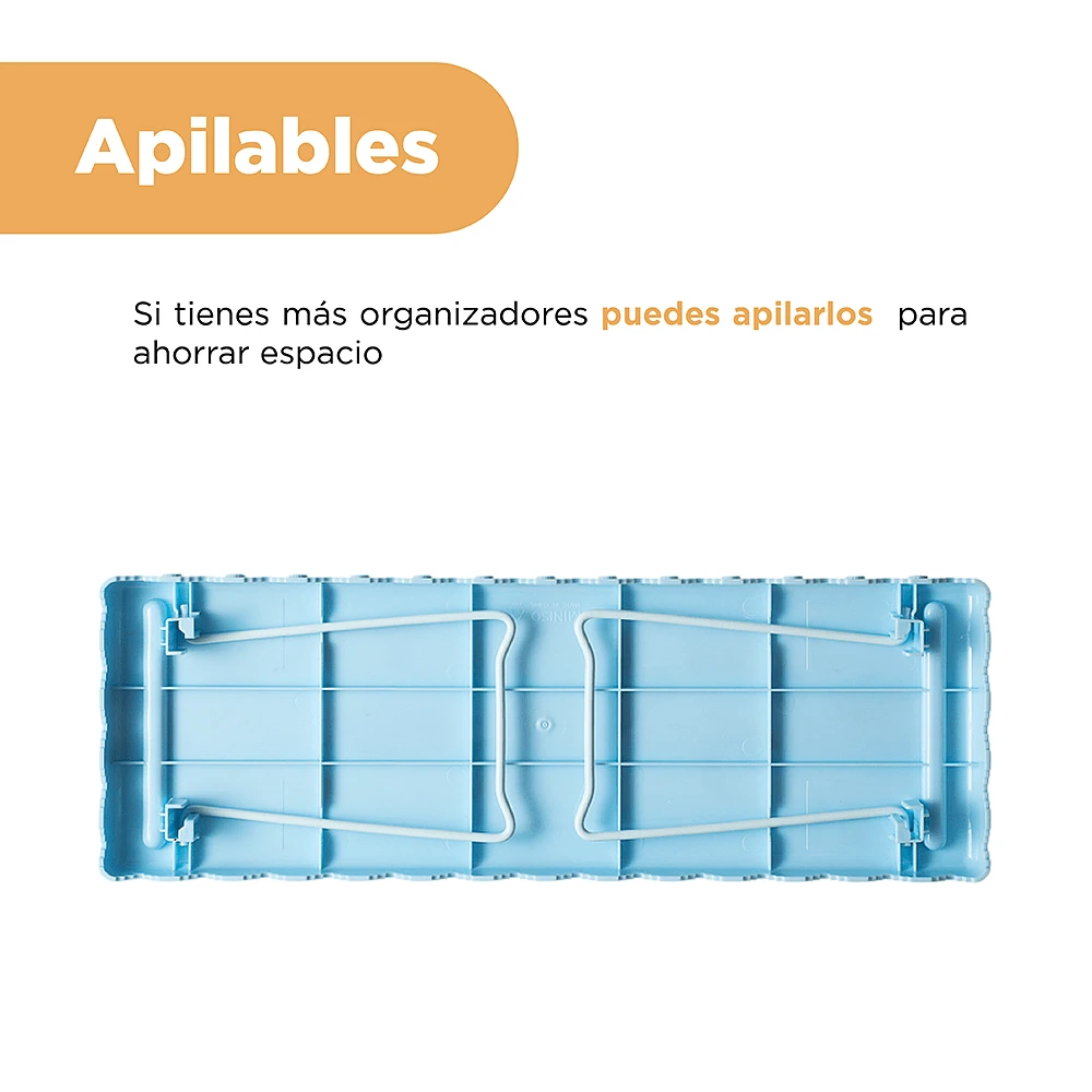 Estante Sanrio Cinnamoroll Apilable Sintético Azul 35.3x12.3x13.6 cm