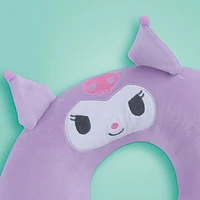 Almohada De Viaje Sanrio Kuromi Memory Foam Lila 32x30 cm