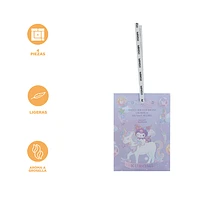 Paquete Bolsas Aromatizantes Sanrio Kuromi 8 gr Grosella Silvestre Dulce 4 Piezas