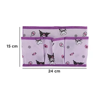 Organizador Sanrio Kuromi Plegable 100% Poliéster Morado 24x12x15 cm