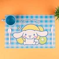 Set Manteles Sanrio Cinnamoroll Individuales PVC Azules 45x30 cm 2 Piezas