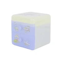 Organizador De Escritorio Sanrio Cinnamoroll Con Doble Cajón Sintético 11.5x11.5x12 cm