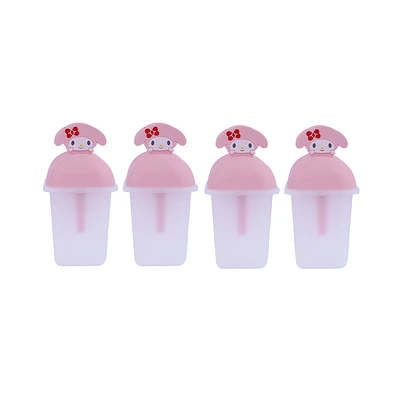 Moldes Para Paletas De Hielo Sanrio My Melody Plástico 4 Piezas