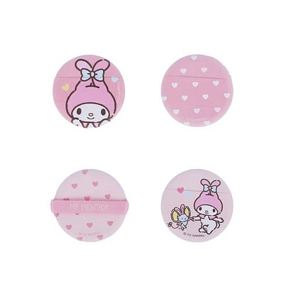 Set Esponjas De Maquillaje Sanrio My Melody Puff 5.2 cm 4 Piezas