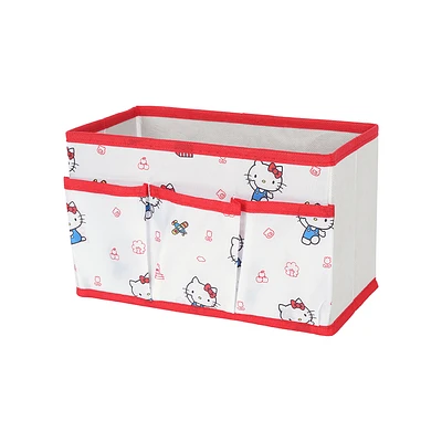 Organizador Sanrio Hello Kitty Plegable 100% Poliéster Blanco 24x12x15 cm