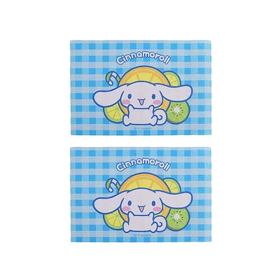 Set Manteles Sanrio Cinnamoroll Individuales PVC Azules 45x30 cm 2 Piezas