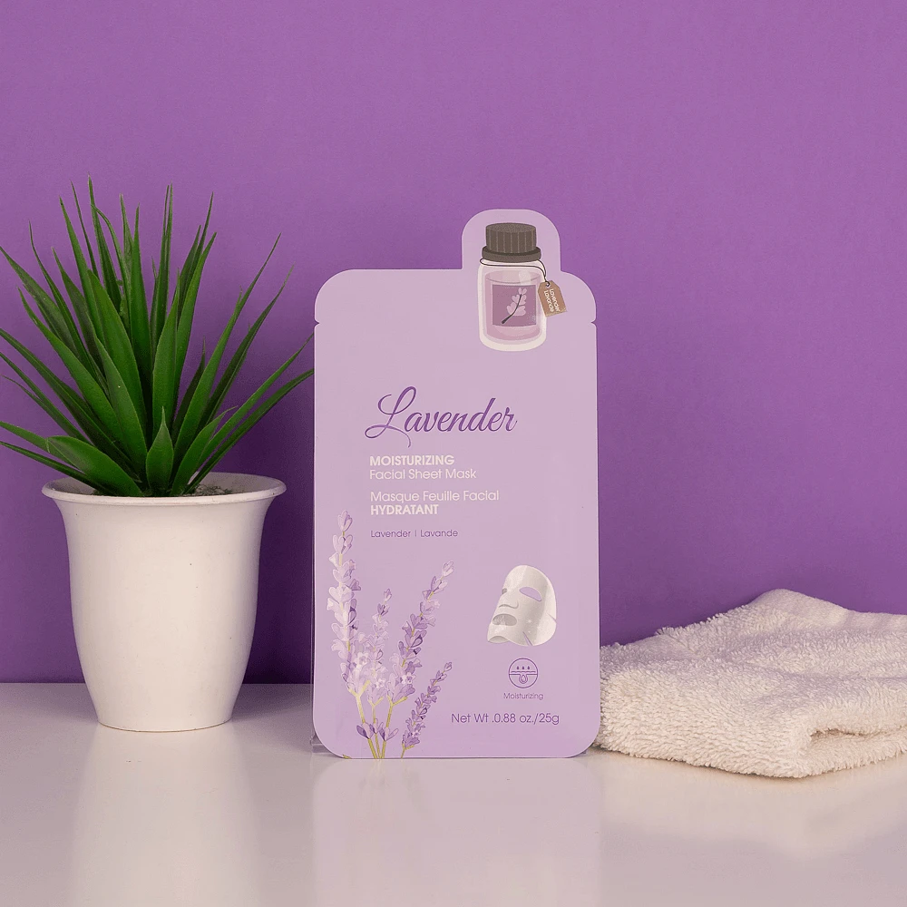 Mascarilla Facial Hidratante 25 ml Lavanda