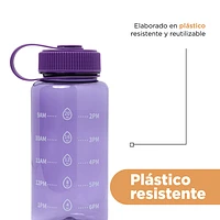 Cilindro Plástico Morado 800 ml