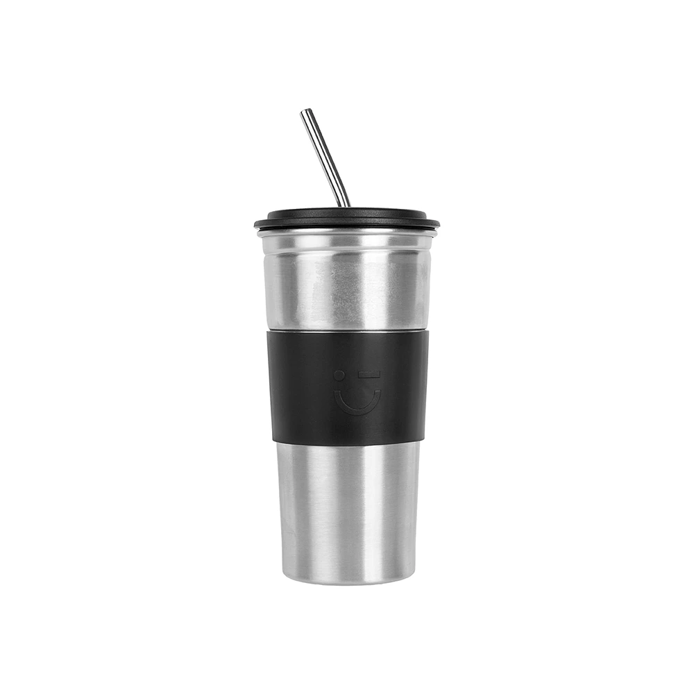 Vaso Térmico Acero Inoxidable Plateado 500 ml