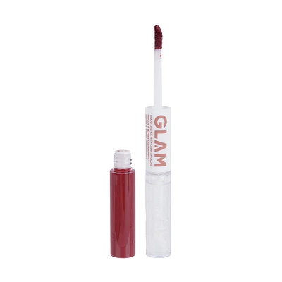 Lápiz Labial Liquido Con Brillo De Labios Glam Brick Pink 3.8 gr