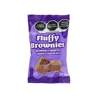 Fluffy Brownies Cubiertos Con Chocolate 60 gr