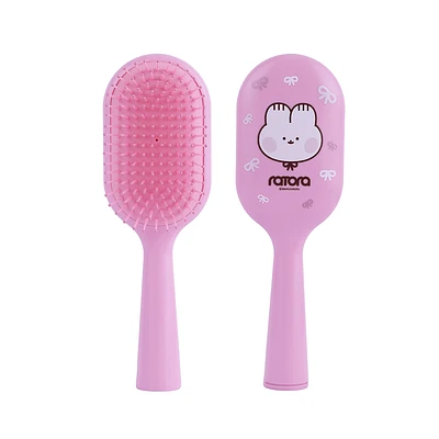 Cepillo Para Cabello Ratora Sintético Rosa 22.4 cm