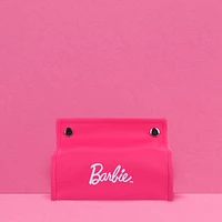 Funda Para Caja De Pañuelos Barbie PVC Rosa 18x11x15 cm