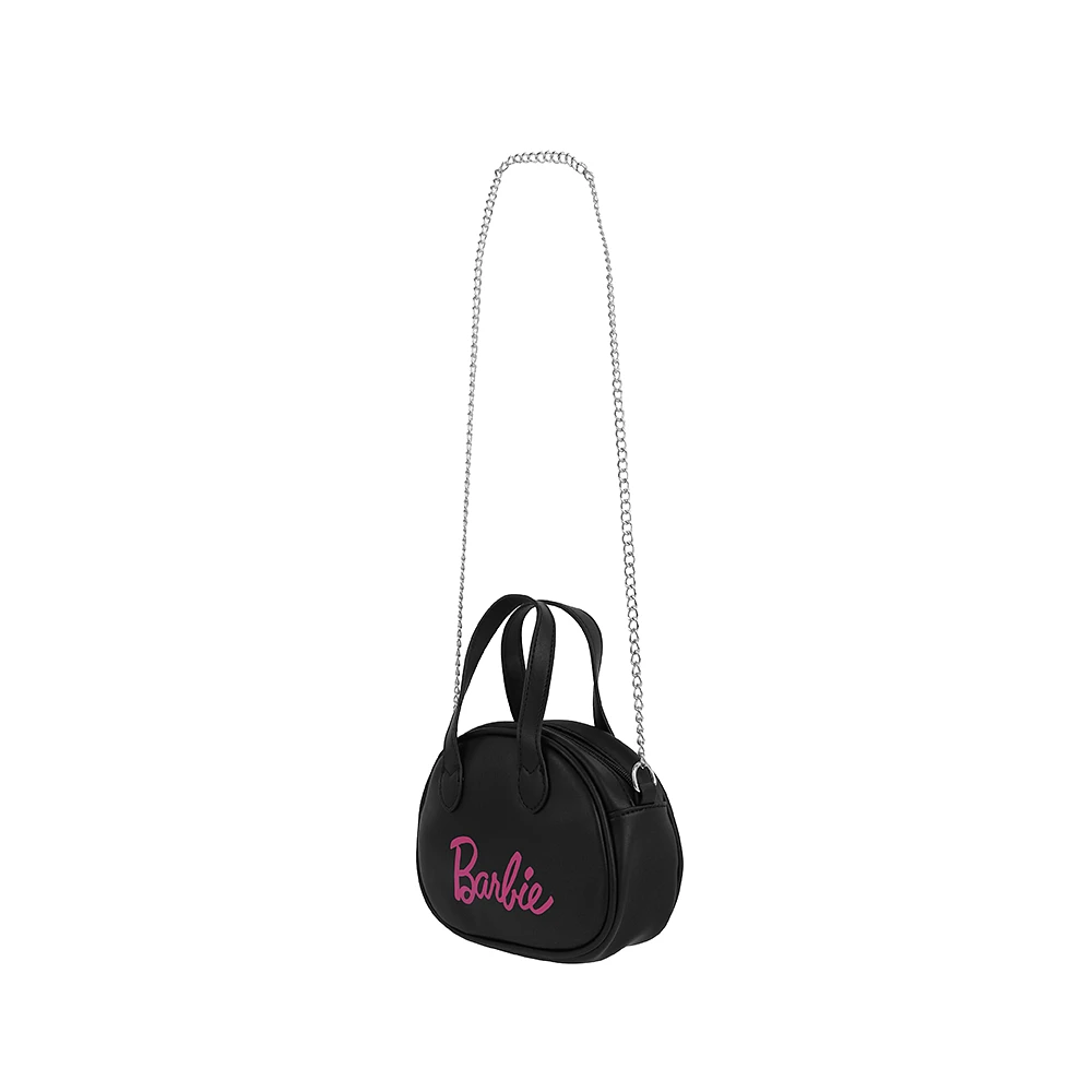 Bolso Crossbody Barbie Sintético Negro 19x7x14 cm