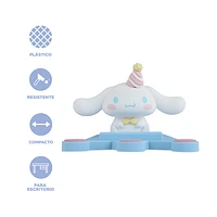 Soporte Para Celular De Escritorio Sanrio Cinnamoroll Silicona Azul 8.5x9.5 cm