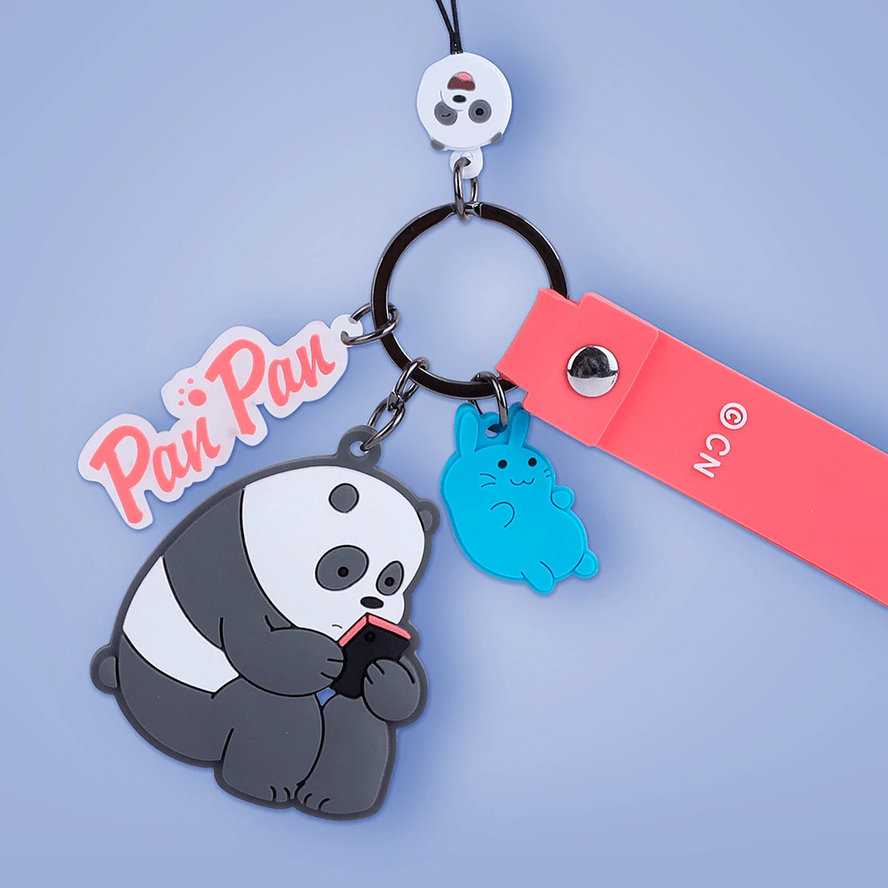 Accesorio Decorativo Para Celular We Bare Bears Panda Silicona cm