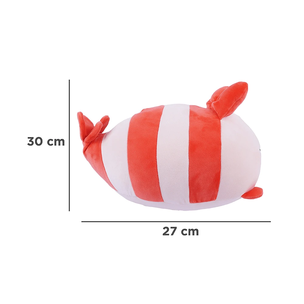 Peluche Miniso Camaroncito Felpa 27x30 cm