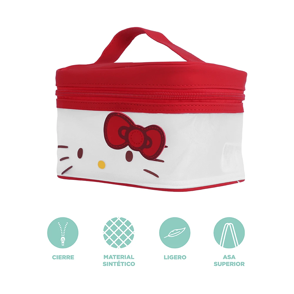 Neceser De Viaje Sanrio Hello Kitty Textil 18x12x12 cm