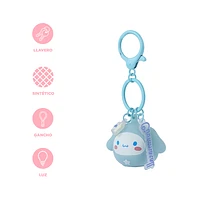 Llavero Sanrio Cinnamoroll Sintético Azul 13 cm