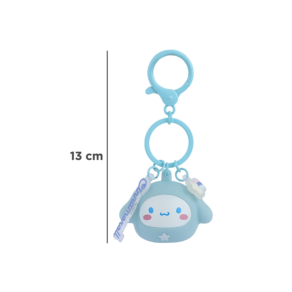 Llavero Sanrio Cinnamoroll Sintético Azul 13 cm