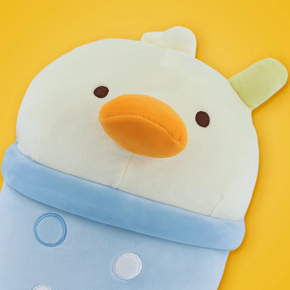 Peluche Patito Milk Tea Felpa 30x31 cm