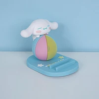 Soporte Para Celular Sanrio Cinnamoroll De Escritorio Silicona Azul 6.3x9 cm