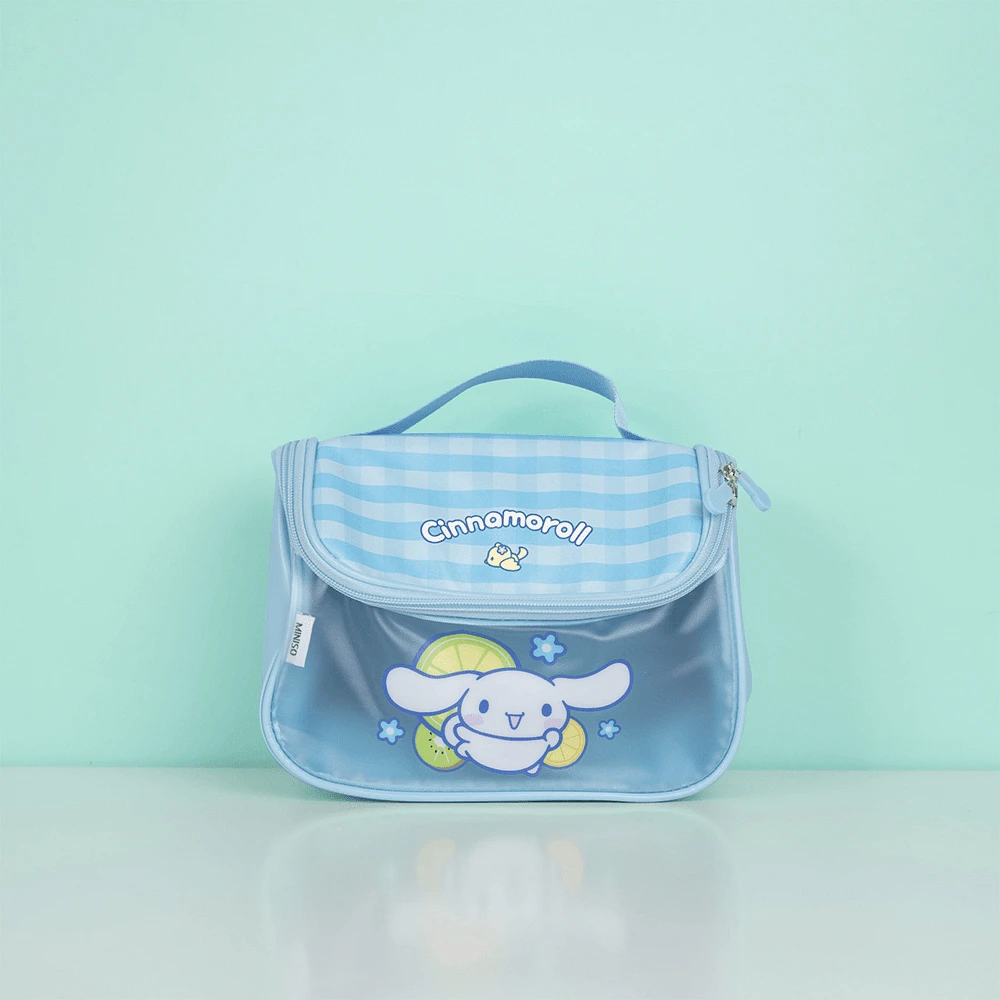 Neceser De Viaje Sanrio Cinnamoroll Impermeable Sintético Azul 23x13x15 cm