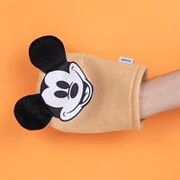 Esponja De Baño Disney Mickey Mouse Tipo Guante 100% Poliéster Beige