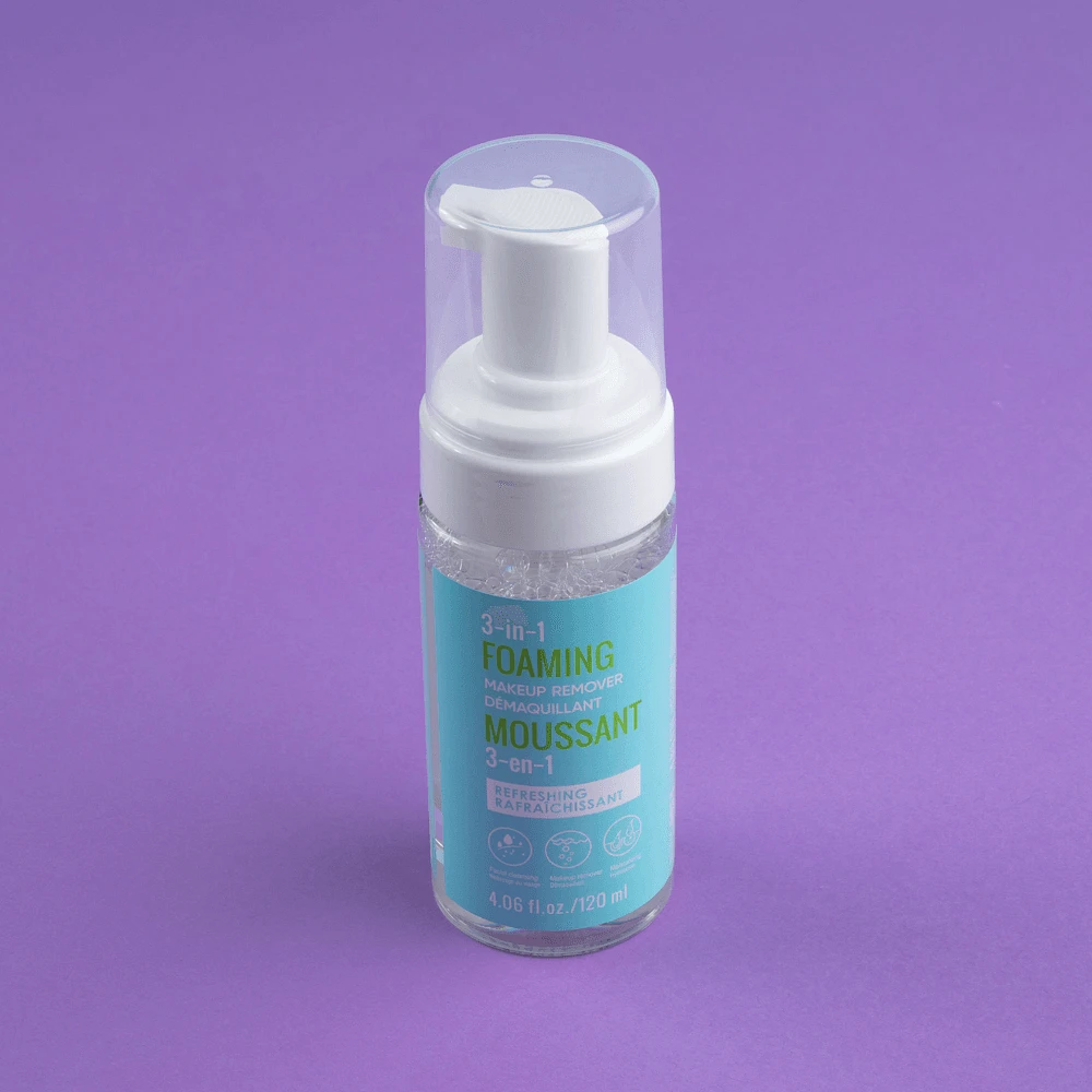 Desmaquillante Facial En Espuma 3 En 1 120 ml Refrescante