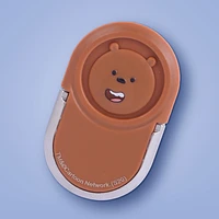 Soporte Para Celular Tipo Anillo We Bare Bears Pardo