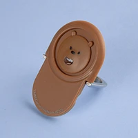 Soporte Para Celular Tipo Anillo We Bare Bears Pardo