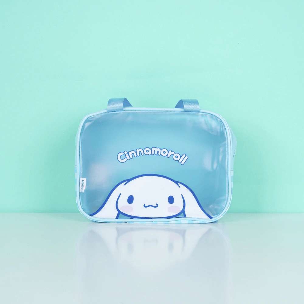 Neceser De Viaje Sanrio Cinnamoroll Impermeable Sintético Azul 25x10x18 cm