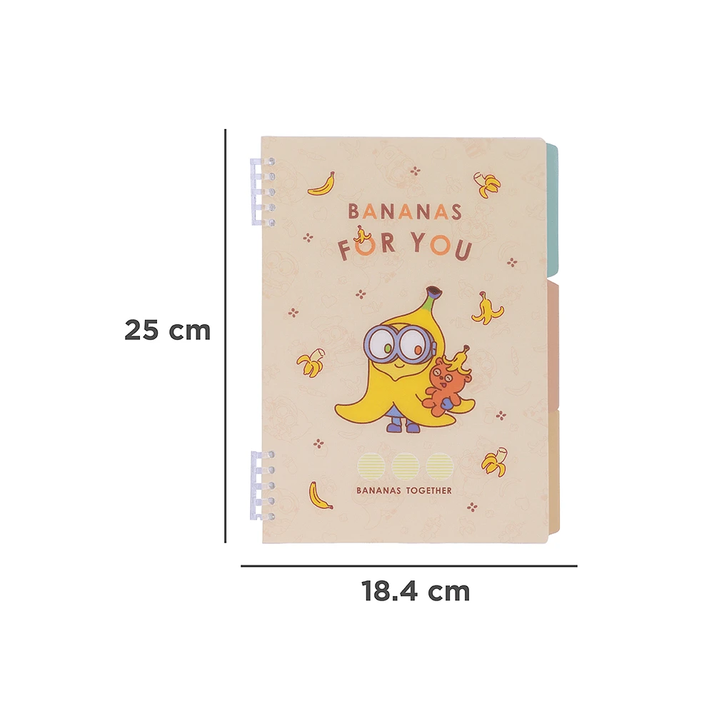 Libreta Minions Bob Pasta Suave Amarilla 25x18.4 cm Rayas 50 Hojas