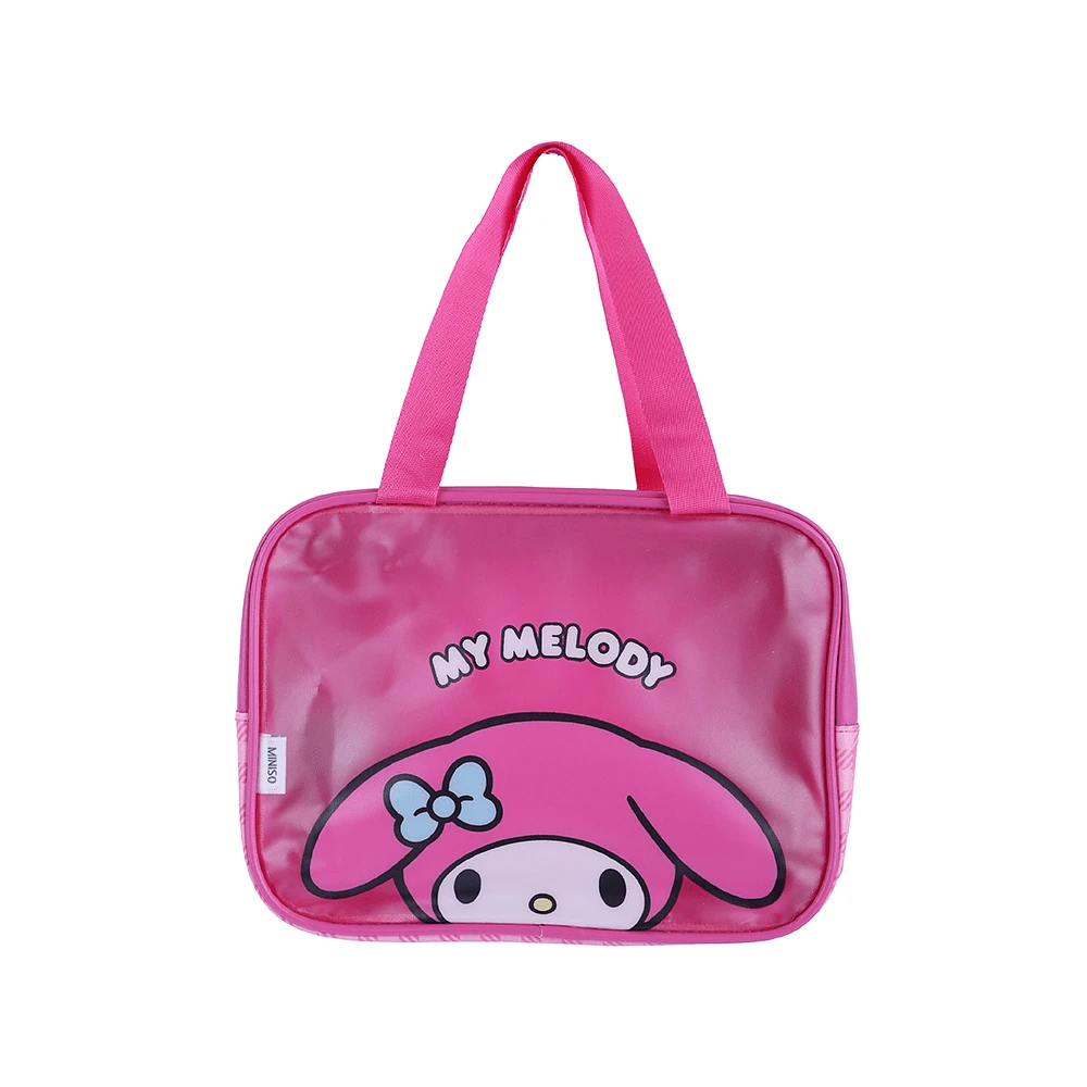 Neceser De Viaje Sanrio My Melody Impermeable Sintético Rosa 25x10x18 cm