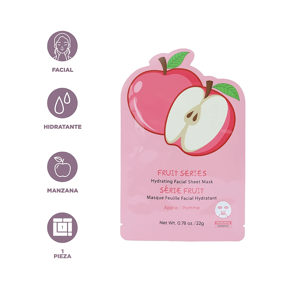 Mascarilla Facial Hidratante 22 ml Manzana