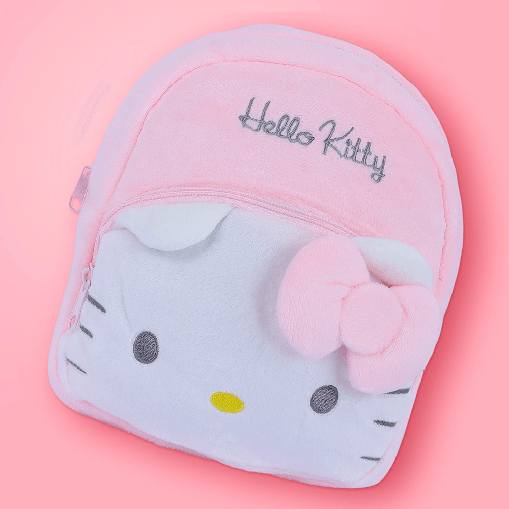 Mini Mochila Sanrio Hello Kitty 100% Poliéster Rosa 23x19x10 cm