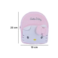 Mini Mochila Sanrio Hello Kitty 100% Poliéster Rosa 23x19x10 cm