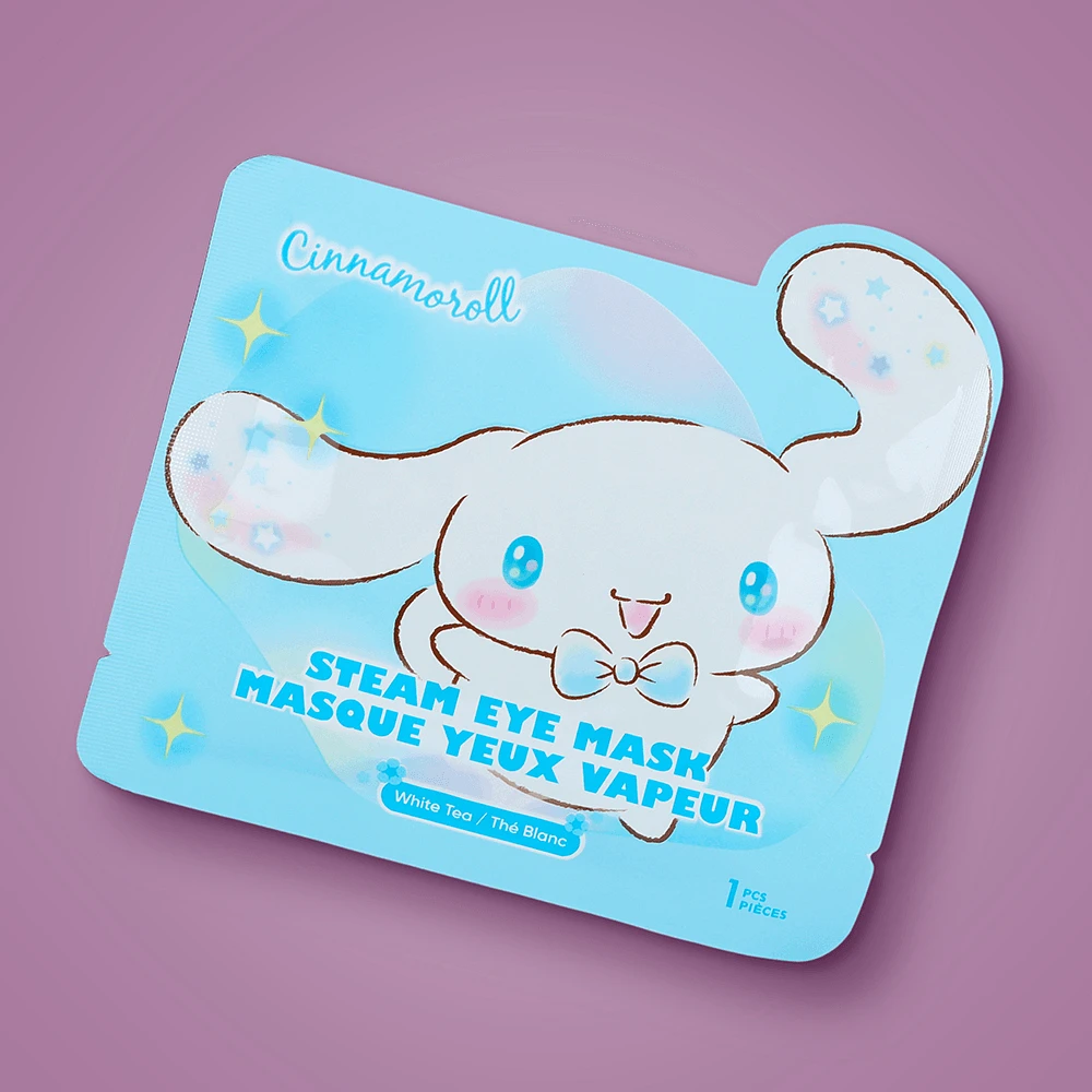 Paquete Mascarillas De Vapor Para Ojos Sanrio Cinnamoroll 5 Piezas