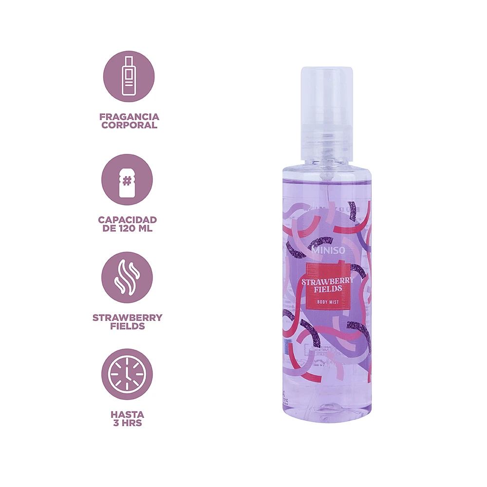 Fragancia Corporal Body Mist 120 ml Strawberry Fields