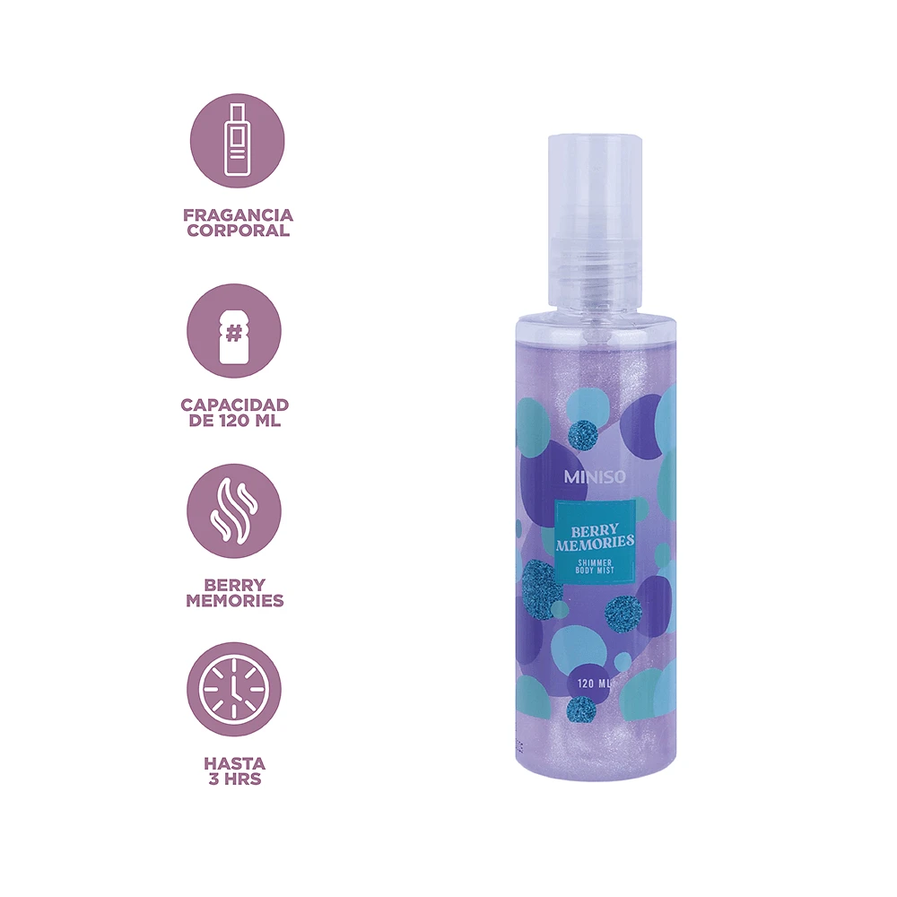 Fragancia Corporal Body Mist 120 ml Berry Memories