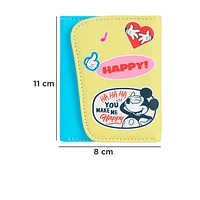 Cartera Para Mujer Disney 100 Mickey Mouse Sintética Multicolor 11x8x2 cm