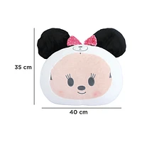 Cojín Decorativo Disney Minnie Mouse Con Orejitas Felpa 35x40x14 cm