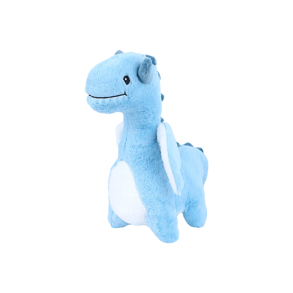 Peluche Miniso Dinosaurio Felpa Azul 28x37 cm