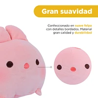 Peluche Miniso Conejito Felpa Rosa 23x18 cm