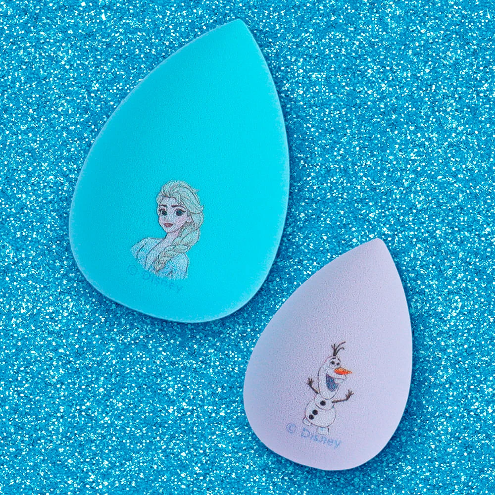 Set Esponjas De Maquillaje Disney Frozen 2 Piezas