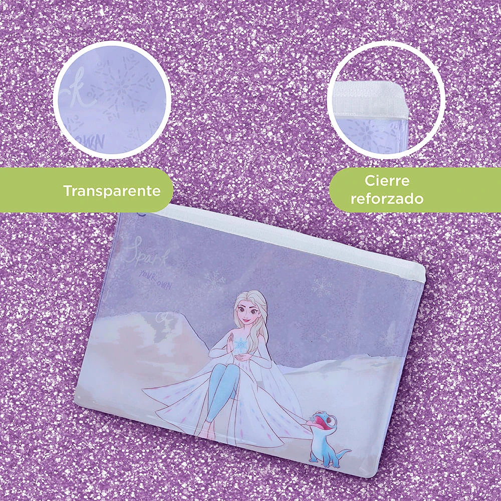 Lapicera Disney Elsa Frozen Sintética 20x14.5 cm